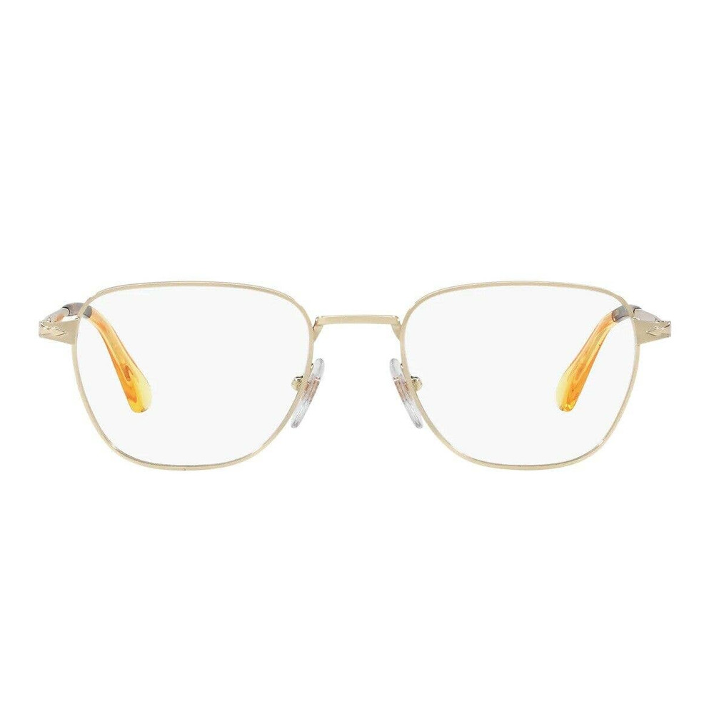 Persol 2447-V Gold/Havana Metal Aviator Eyeglass Frames Italy NEW Old Stock